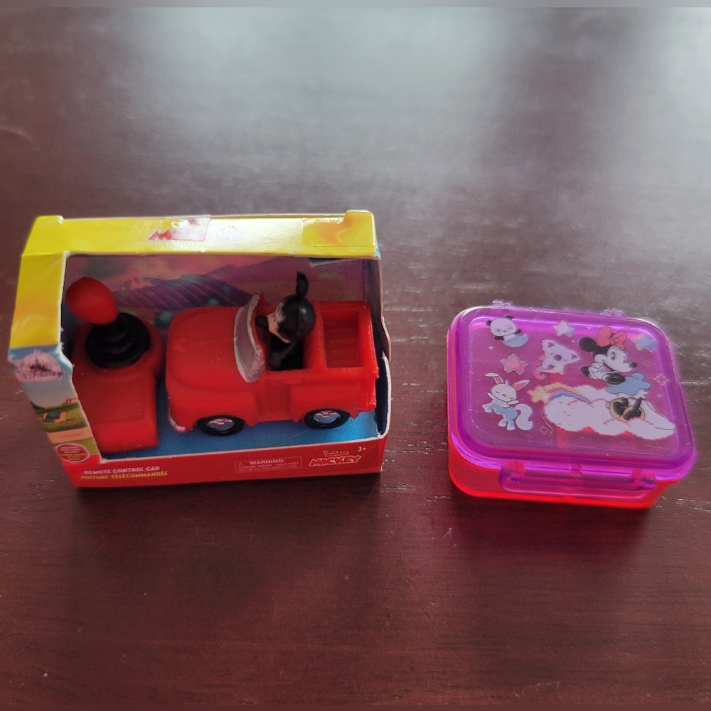 Mini Brands Mickey Car and Minnie Box
